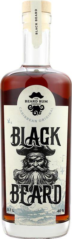 Blackbeard's Spiced Rum  mit 40,0% - The Beard Rum Company - Spirituose auf Rum Basis